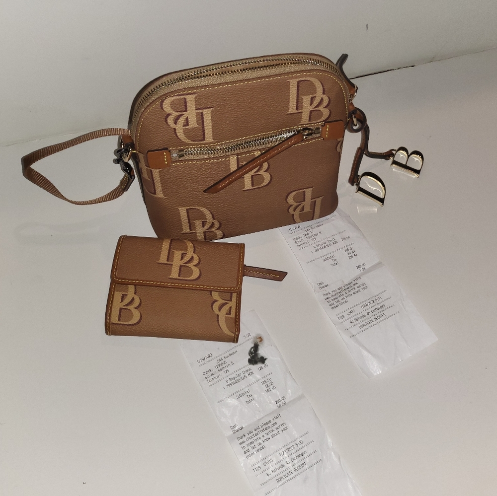 Dooney & bourke handbag and wallet